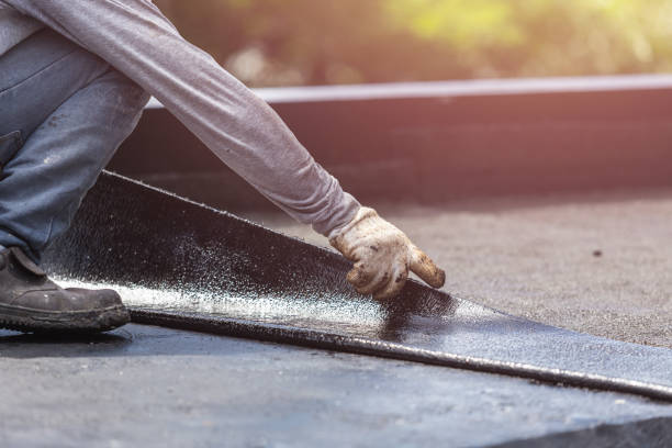 Professional Waterproofing technician working in Tiro, OH
